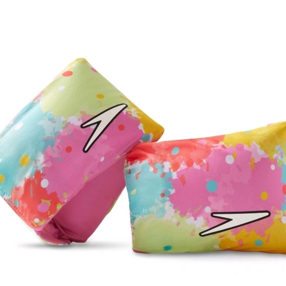 Speedo Kids' Inflatable Fabric Armband - Ducky Spots